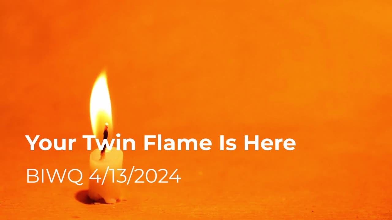 Your Twin Flame Is Here 4/13/2024