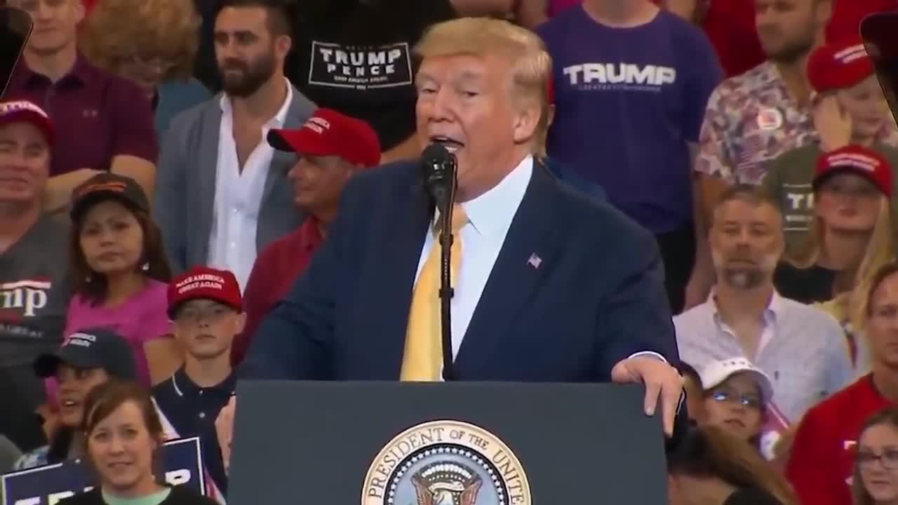 Donald Trump singing