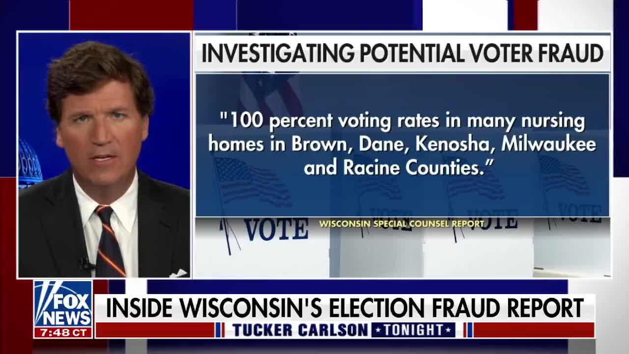 “We haven’t always highlighted voter fraud on this show but this report proves it, it’s horrifying.”