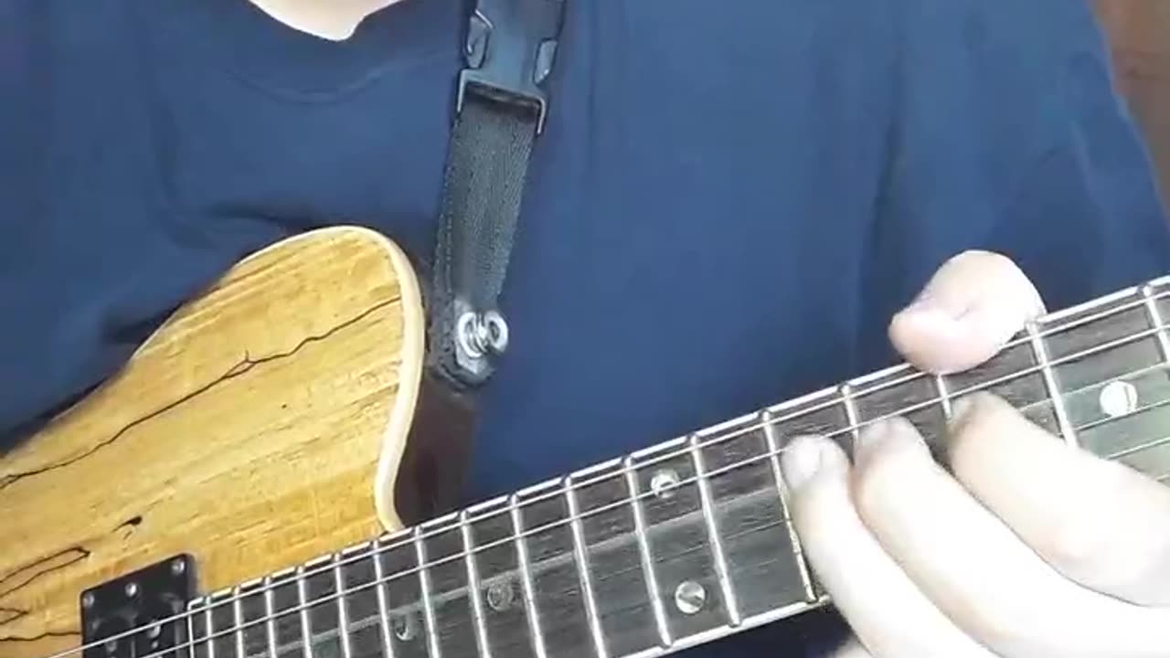 Beginner Minor Blues Guitar Lick