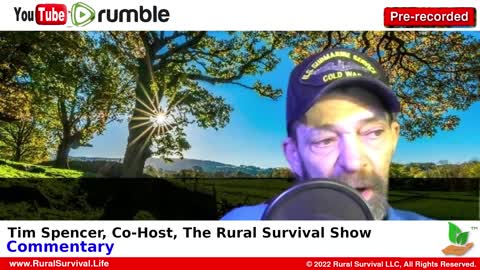 Prepping for the Collapse - The Rural Survival Show on 4 September, 2022