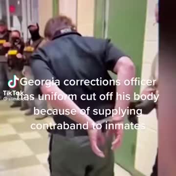 GEORGIA CORRECTIONS OFFICER GETS CAUGHT SUPPLYING CONTRABAND!