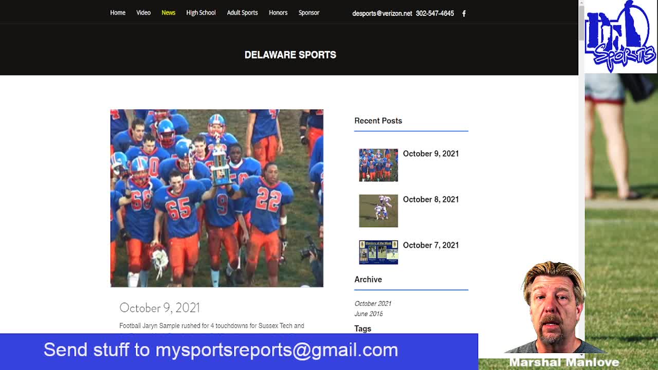 My Sports Reports - October 9, 2021