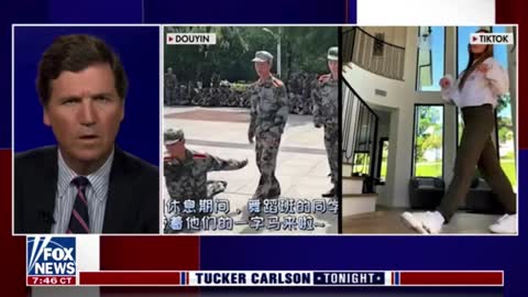 Tucker Carlson examines the differences between how TikTok appears in China and America!!