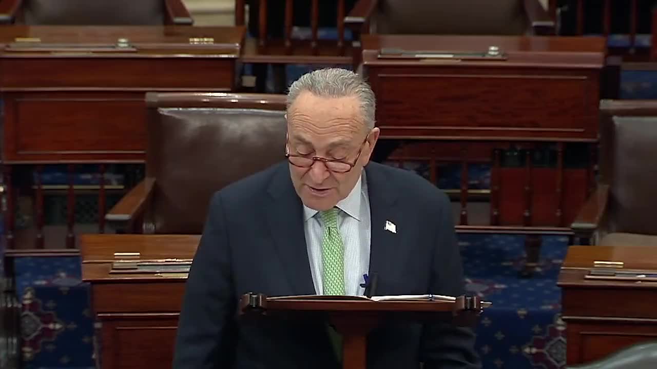 Schumer Claims "The American Economy Is Booming”