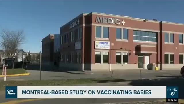 Montreal Based Study On Vaccinating Babies