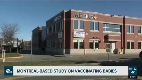 Montreal Based Study On Vaccinating Babies