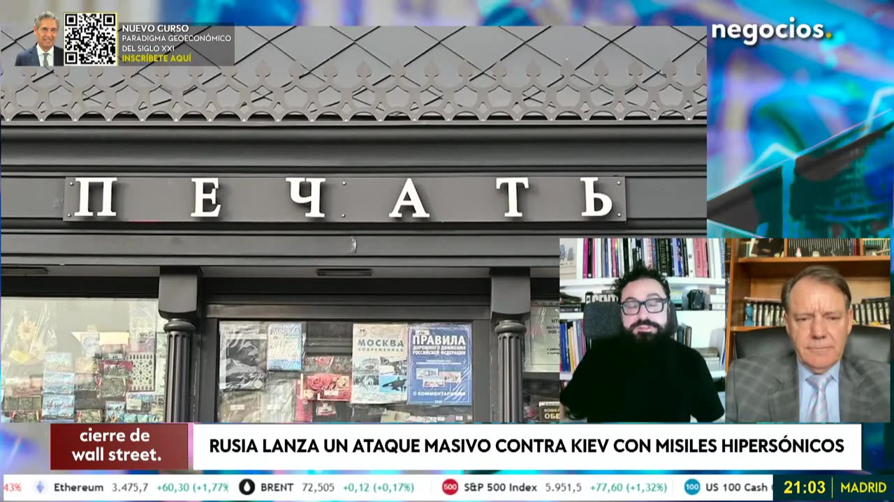 "Rusia ha cambiado de estrategia: Putin está crecido esperando a Trump y por eso ha atacado Kiev"