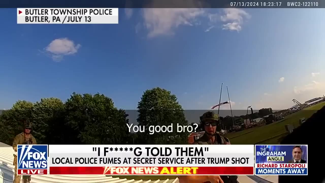 New body cam footage emerges from Trump assassination attempt