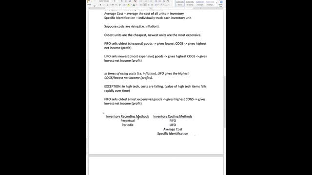 Bus 20N Lecture 12 - Inventory 2
