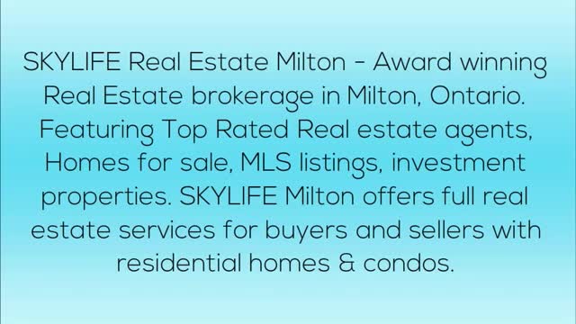 Real estate agent Milton