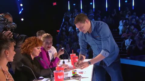 BEST Magic Show in the world - Genius Rubik's Cube Magician America's Got Talent