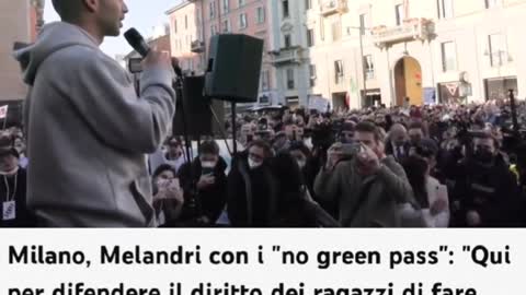 Melandri con i green pass