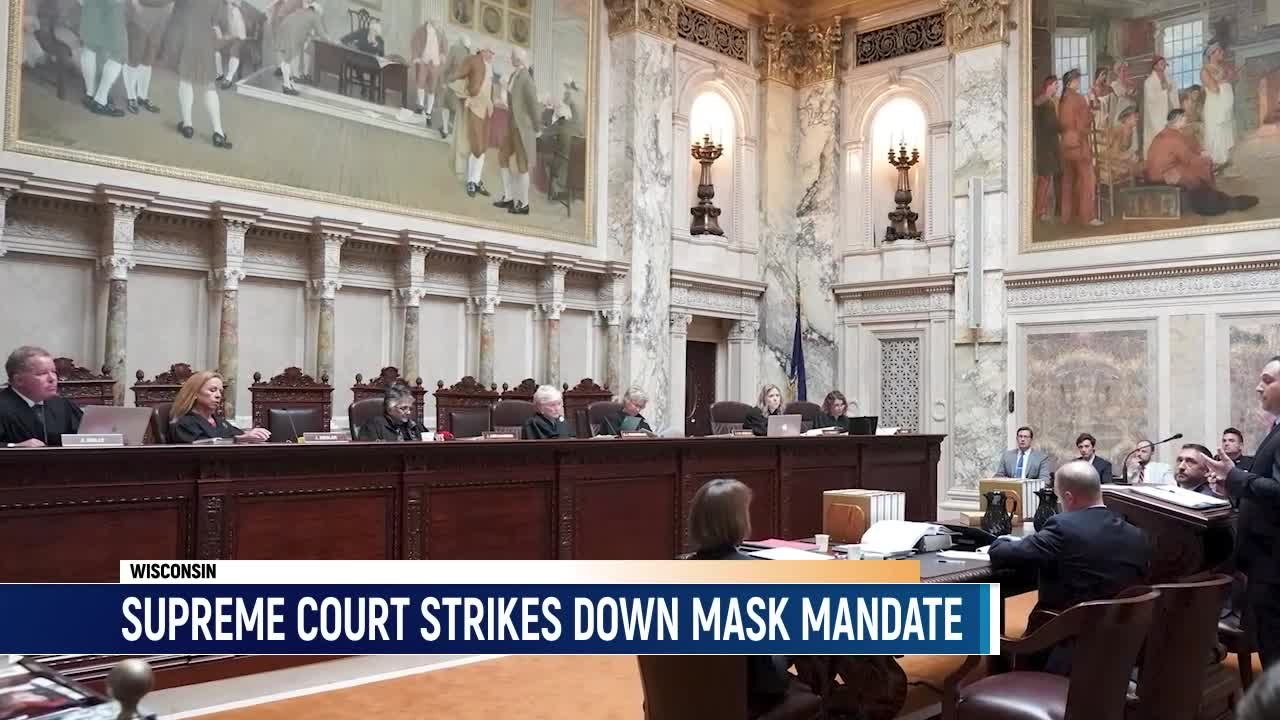 Wisconsin Supreme Court Strikes Down Statewide Mask Mandate