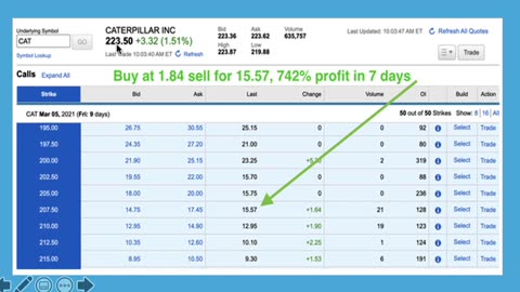 Big Profits With Little Options