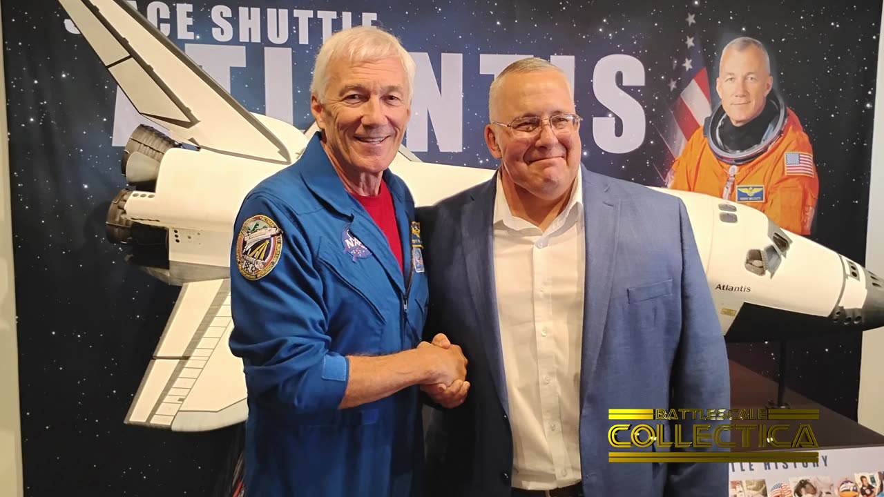 The BattleScale Collectica Show #3 Featuring a 1/15 Scale Space Shuttle Atlantis With Special Guest Astronaut Col. Terry Wilcutt.