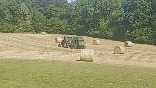 From wheat to hay.