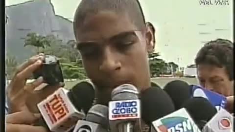 Reportagem com Adriano Imperador no Flamengo em 2000