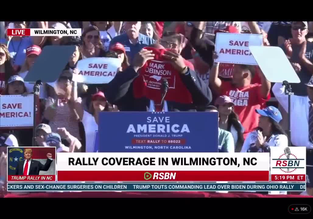 Lt. Gov Mark Robinson Has Crowd Going Wild As He Teases A Run For Governor Of North Carolina