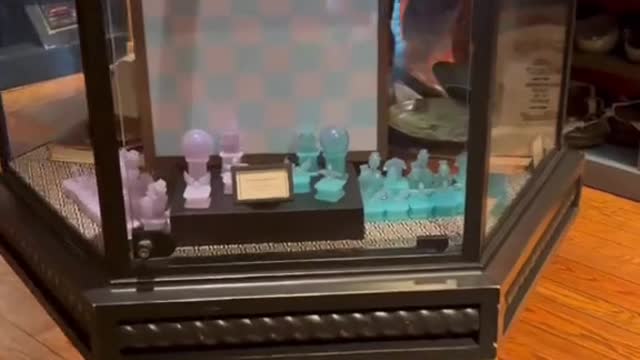 Haunted Mansion Light-Up Chess Set has materialized at Walt DisneyWorld!&