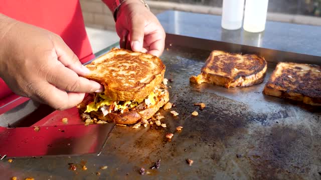 The Best Grilled Sandwich Ever!!! | Blaze Griddle