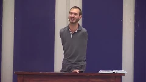 Nick Vujicic Speaks at Telford State Prison