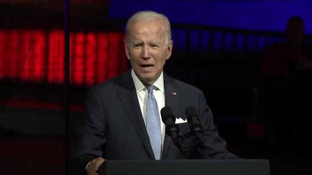 Biden delivers primetime speech on the state of democracy - Thursday September 1, 2022