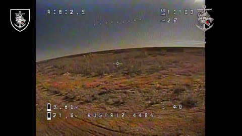 Drone Strikes on Russian Trench Complex