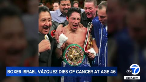 Israel 'El Magnifico' Vázquez, three-time world boxing champion from Mexico, dies at 46