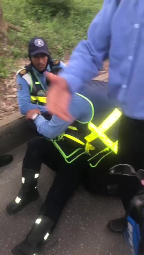 En operativo de control fue atropellada una agente de tránsito