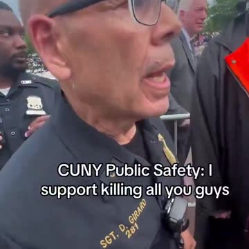 ‘I support killing all you guys’: New York public safety officer to pro-Palestine protesters