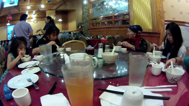 KaraBand Took Great Grandma Out For Dinner 2014