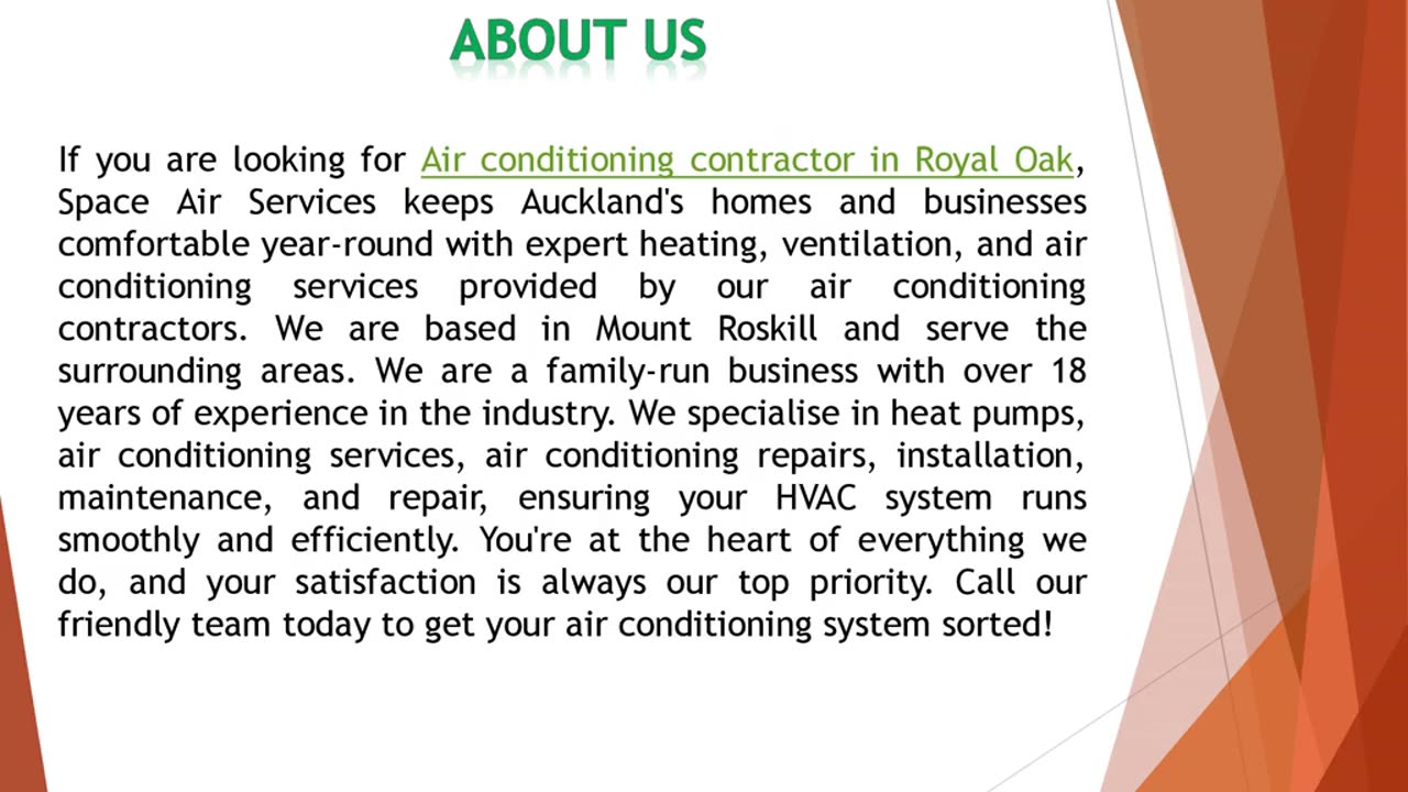 If you are looking for Air conditioning contractor in Royal Oak