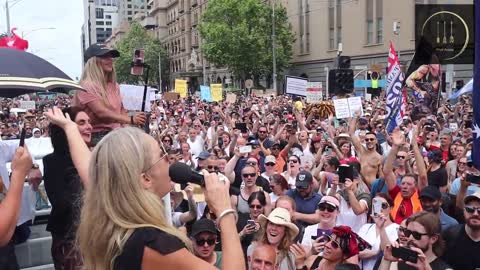 Melbourne protest 6.11.21