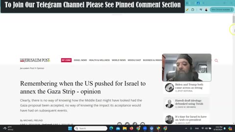 Sheikh Omar Baloch - Israel's Plan for Palestine Post-War