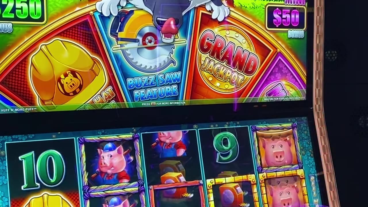 BOFUS HATS!!! #slots #casino #slotmachine #slotwin #jackpot #bonusfeature #casinogame #gambling
