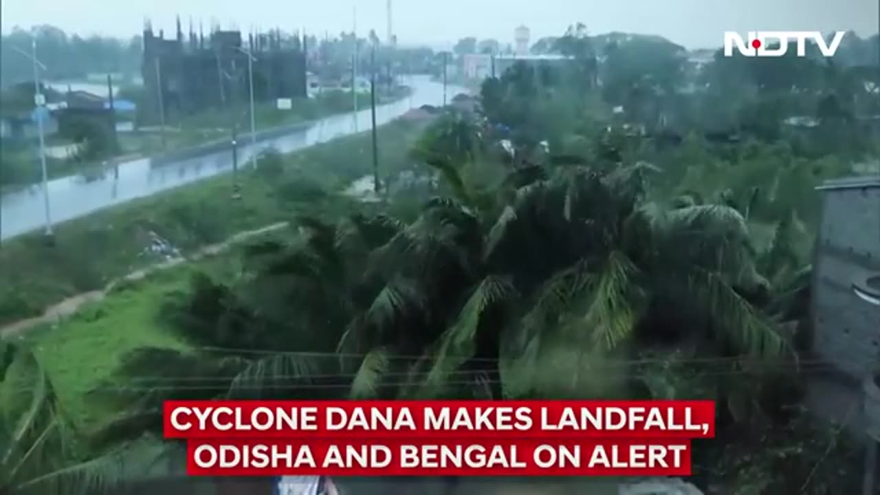 Cyclone News Today | Cyclone Dana Makes Landfall, Odisha And Bengal On Alert