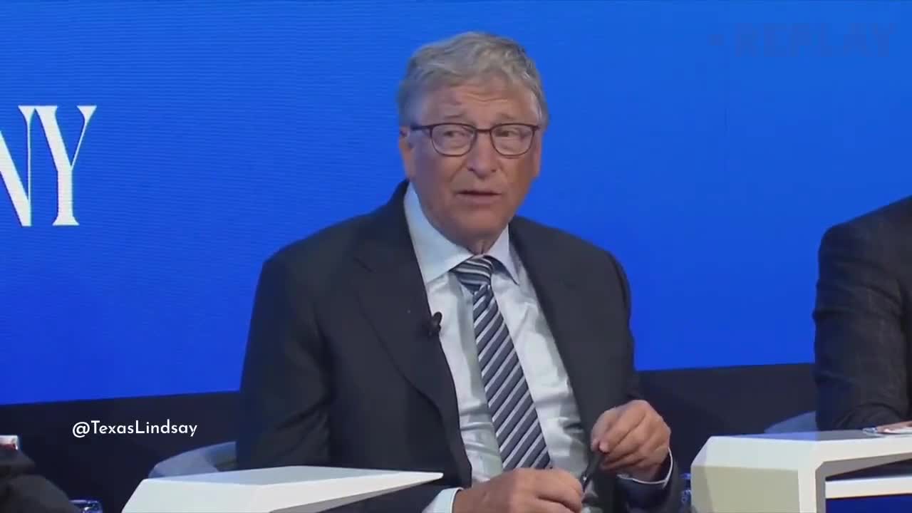 Bill Gates at Davos Admits the Vaxx Doesn't Work