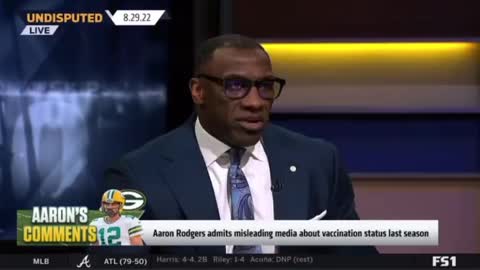 Shannon Sharpe Calls Aaron Rodgers a PRICK and a HORRIBLE PERSON