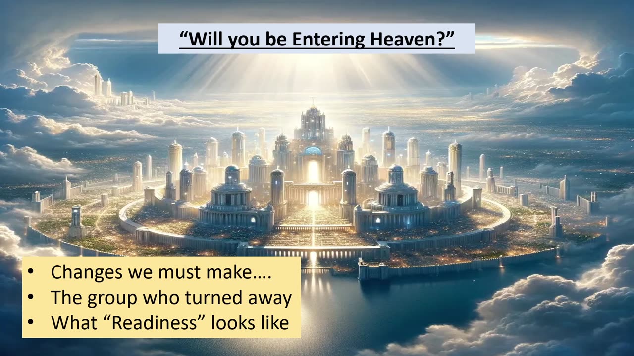When you leave earth, will you be entering heaven?
