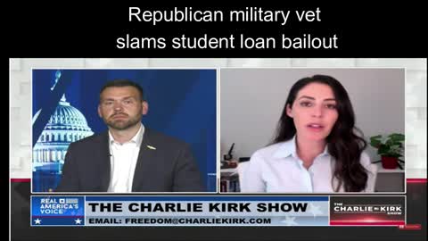 Republican veteran slams Biden student debt bailout