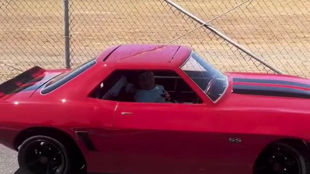 The repairman's father, the car he modified