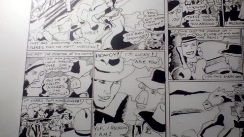 Killers in the Cactus B&W page 3 &4