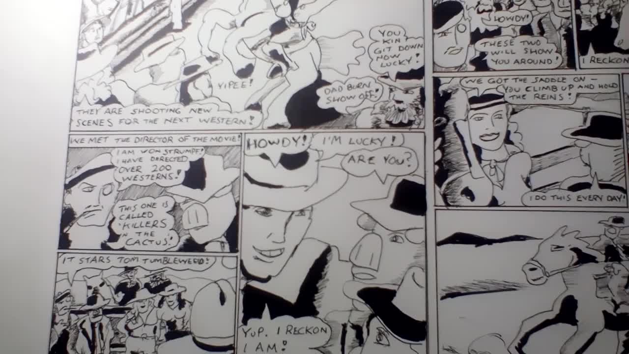 Killers in the Cactus B&W page 3 &4