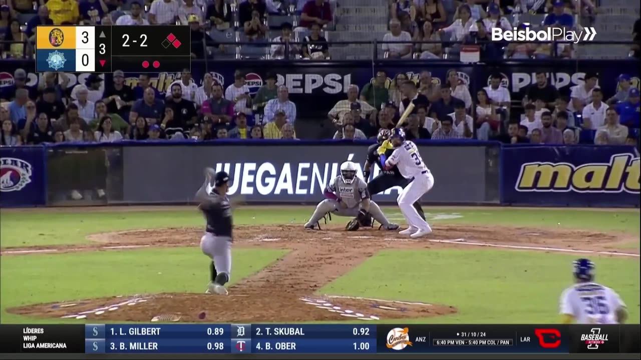 RESUMEN DEL JUEGO Leones del Caracas vs Navegantes del Magallanes | 29 de octubre del 2024
