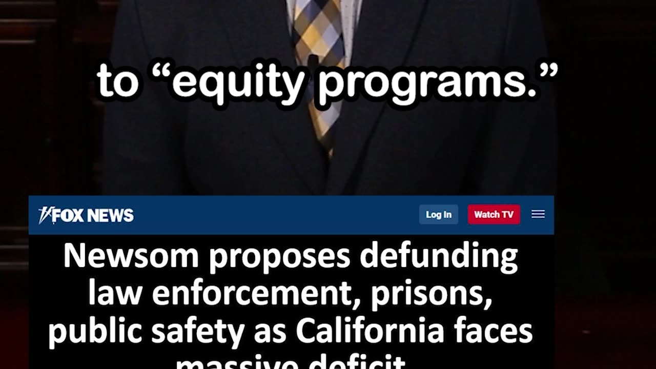 Newsom Proposes Defunding Law Enforcement and Prisons as California Faces Massive Deficit