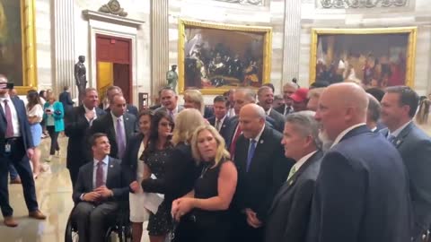 House GOP Stage Maskless Protest Inside the Capitol Building