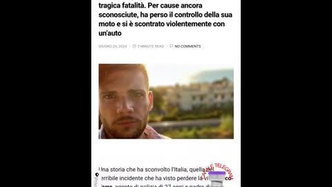 Malori improvvisi dal 24 al 27 giugno 2024