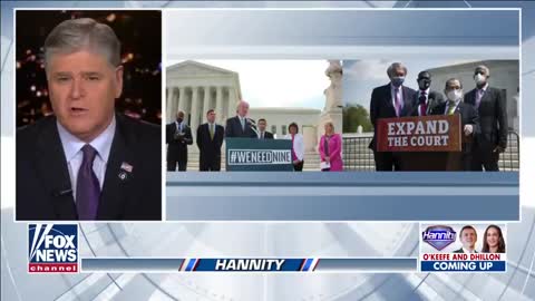 'Hannity' shows a montage of Biden's prior court-packing comments