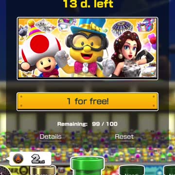 Mario Kart Tour - Pipe Pull (New Year’s 2021 Tour)